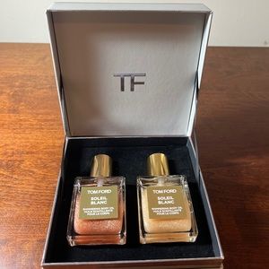 Tom Ford ‘Soliel Blanc’ Shimmering Body Oil Box Set Rose Gold & Gold